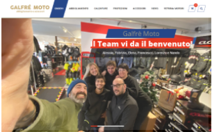 Il sito online di Galfre moto