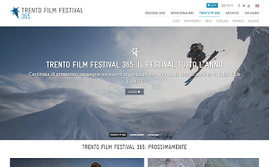 Il sito online di Trento Film Festival
