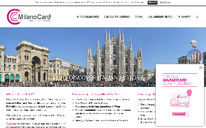 Il sito online di MilanoCard