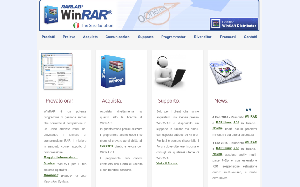 Il sito online di WinRAR