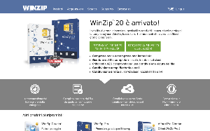 Il sito online di WinZip