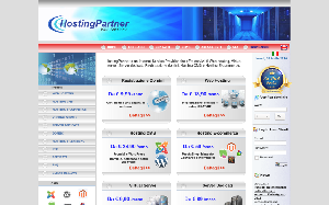 Il sito online di HostingPartner