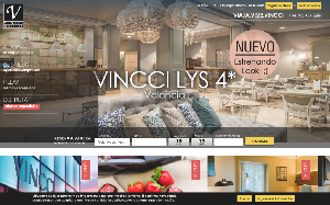 Il sito online di Hotels Vincci
