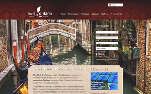 Il sito online di Hotel Fontana Venezia