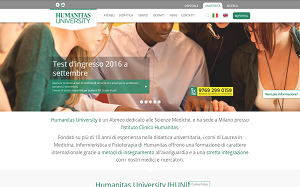 Il sito online di Humanitas University