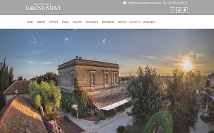 Il sito online di Masseria Baroni Nuovi