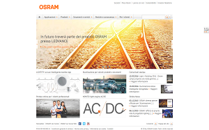 Il sito online di Osram