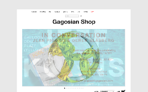 Il sito online di Gagosian