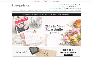 Visita lo shopping online di TinyPrints