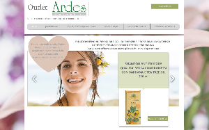 Il sito online di Outlet Ardes Cosmetici