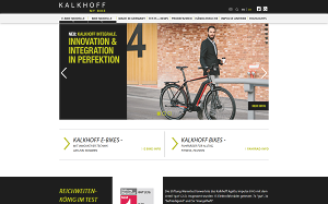 Il sito online di Kalkhoff Bikes