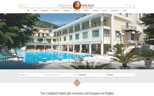 Il sito online di Hotel Parco delle Rose