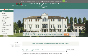 Il sito online di Villa Giustinian