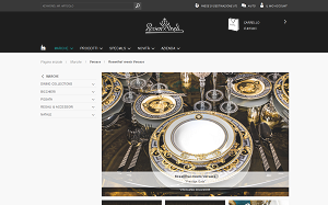 Il sito online di Rosenthal Versace