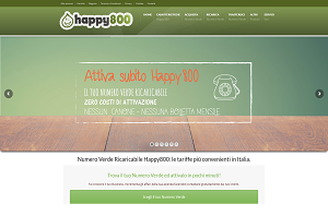 Il sito online di Happy800
