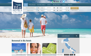 Il sito online di Blu Hotels