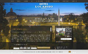Il sito online di Hotel Locarno ROMA