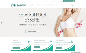 Visita lo shopping online di Epilzero