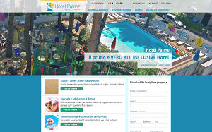 Il sito online di Hotel Palme Cesenatico