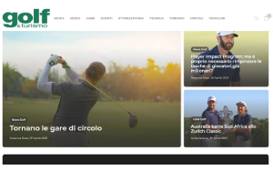 Il sito online di Golf e Turismo