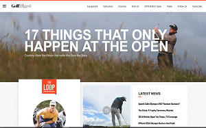Il sito online di GolfDigest