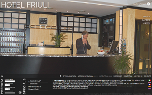 Il sito online di Hotel Friuli Udine