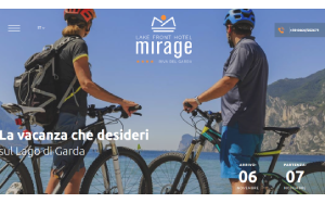 Il sito online di Hotel Mirage Riva del Garda