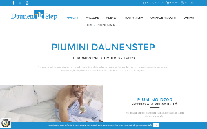 Il sito online di DaunenStep