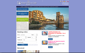 Il sito online di Hotel Italia e Lido