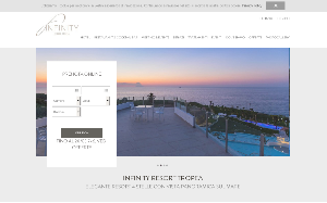 Il sito online di Infinity Resort Tropea