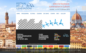 Il sito online di Festival delle Generazioni