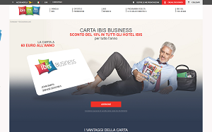 Il sito online di Ibis business