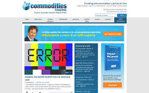 Il sito online di Commodities Trading