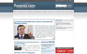 Il sito online di Finanza.com