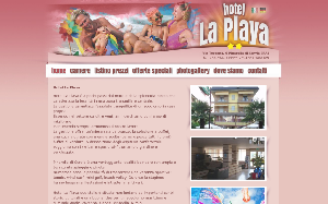 Il sito online di Hotel La Playa Pinarella di Cervia
