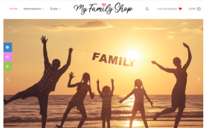 Il sito online di My Family Shop
