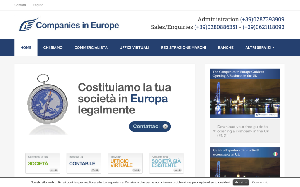 Il sito online di Companies in Europe