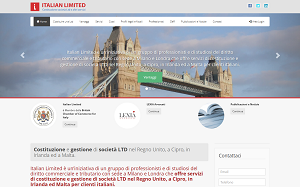 Il sito online di Italian Limited
