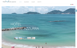 Il sito online di Hotel Venere Azzurra