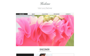 Il sito online di Hedone Couture