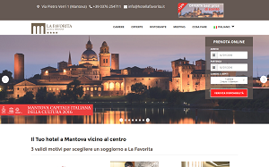 Il sito online di Hotel La Favorita Mantova