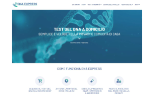 Il sito online di DNA Express