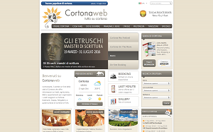 Il sito online di Cortonaweb