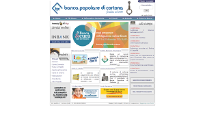 Il sito online di Banca Popolare di Cortona