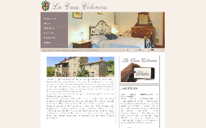 Il sito online di La Casa Colonica