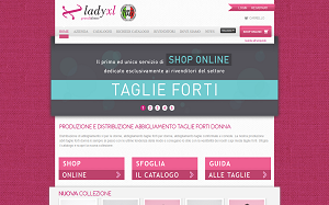 Il sito online di Ladyxl