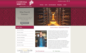 Il sito online di Cortona winetour