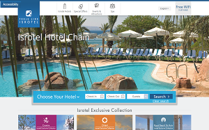 Il sito online di Isrotel Hotels