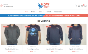 Il sito online di Aloha Style