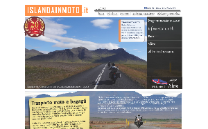 Il sito online di Islanda in moto